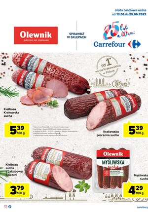 Gazetka promocyjna Carrefour - Swojskie smaki w Carrefour