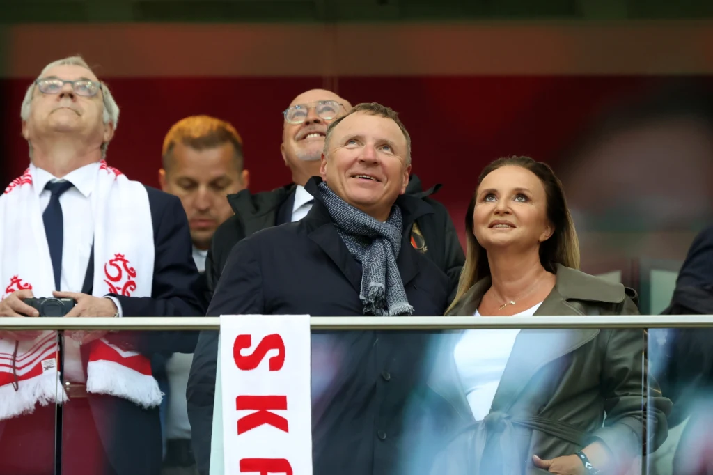 Jacek Kurski z żoną Joanną