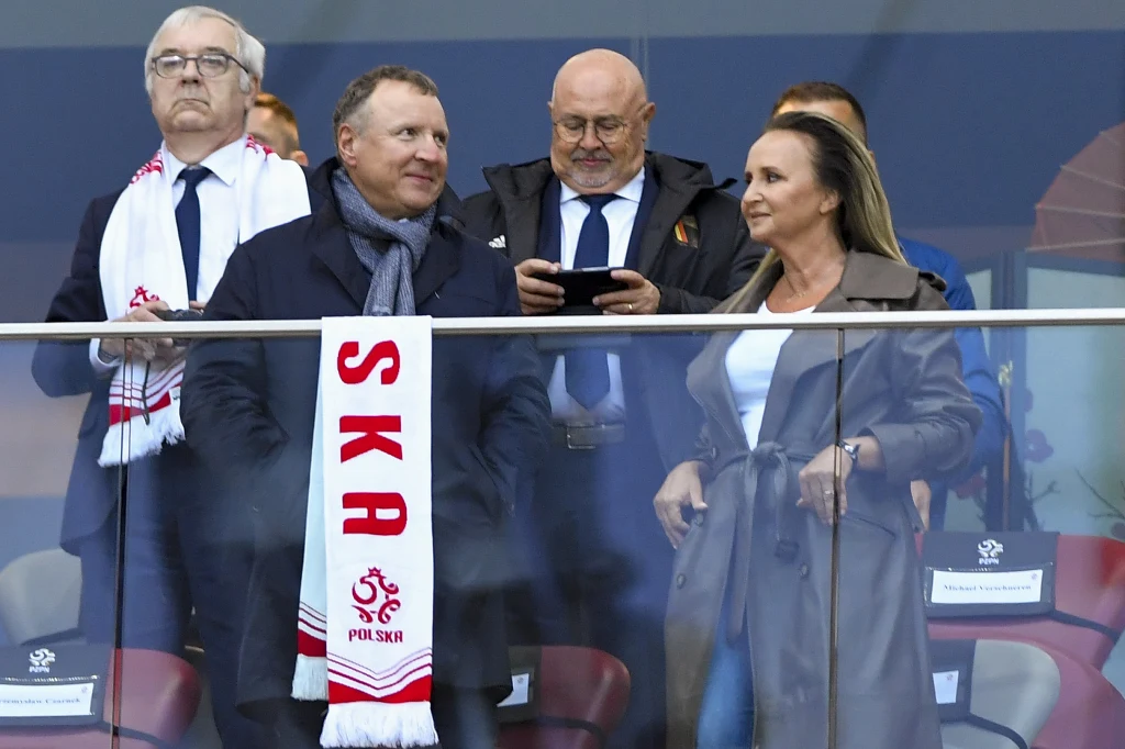 Jacek Kurski z żoną Joanną