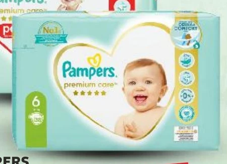 Pampers Premium Care rozmiar 6, 38 pieluszki, 13kg-18kg