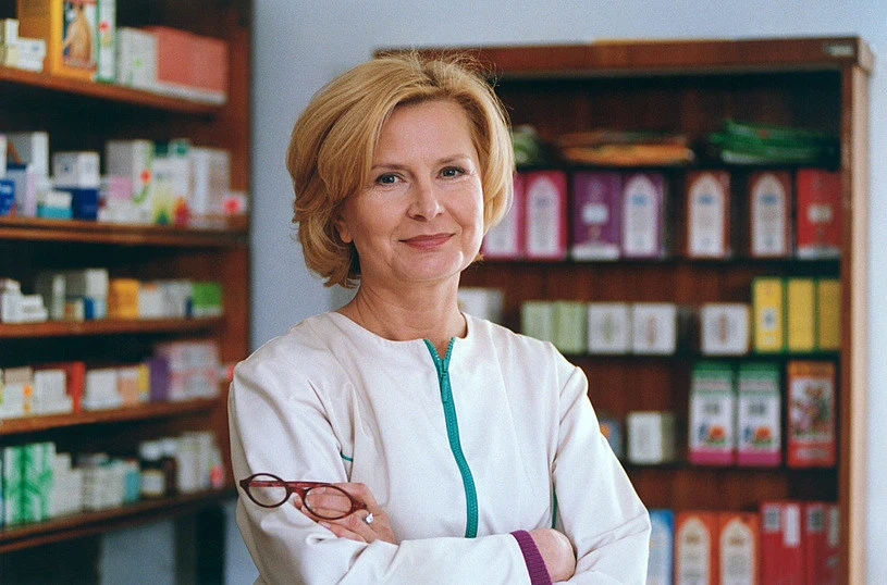 Barbara Bursztynowicz w "Klanie" Barbara Bursztynowicz w "Klanie"