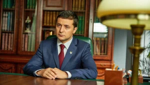 Wołodymyr Zełenski w serialu "Sługa Narodu"  