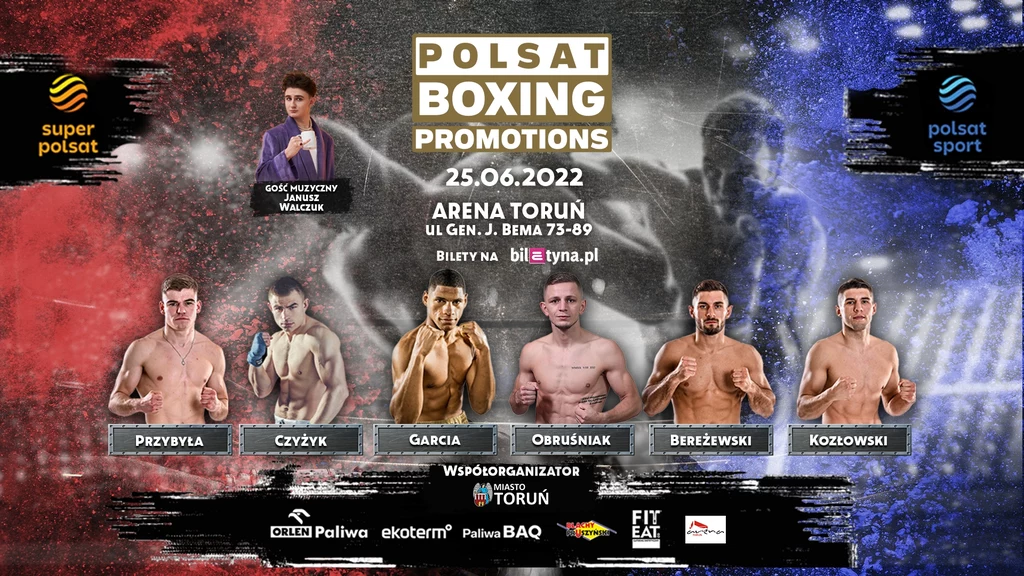 Karta walk gali Polsat Boxing Promotions w Toruniu Karta walk gali Polsat Boxing Promotions w Toruniu