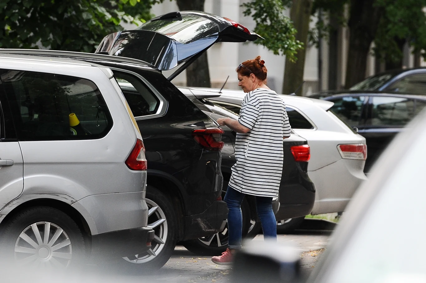 Katarzyna Dowbor z mamą i córką