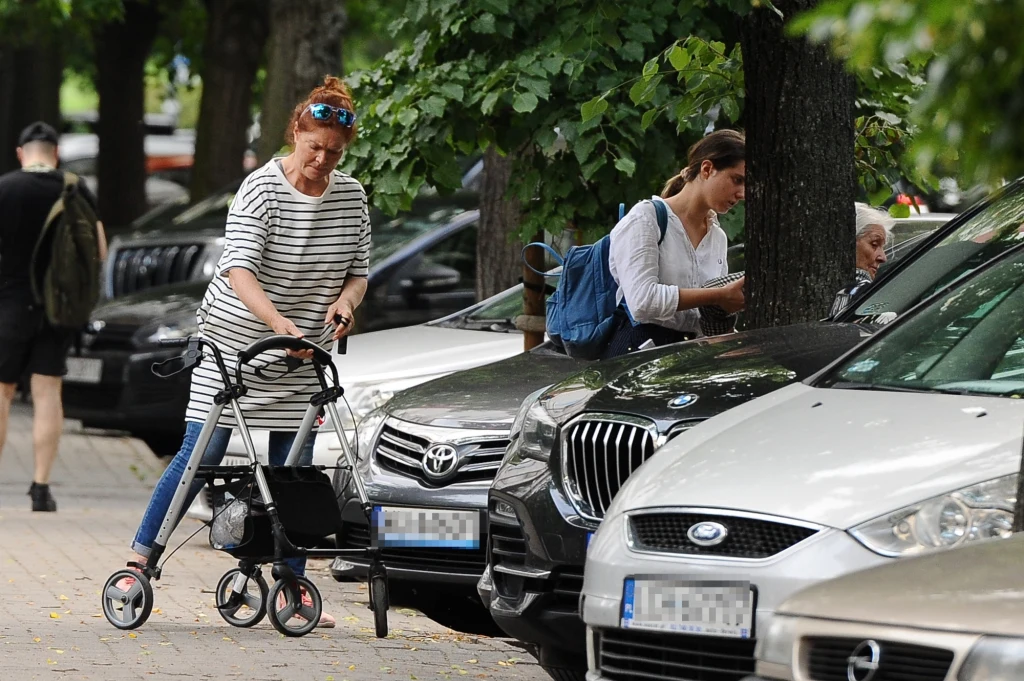 Katarzyna Dowbor z mamą i córką Katarzyna Dowbor z mamą i córką