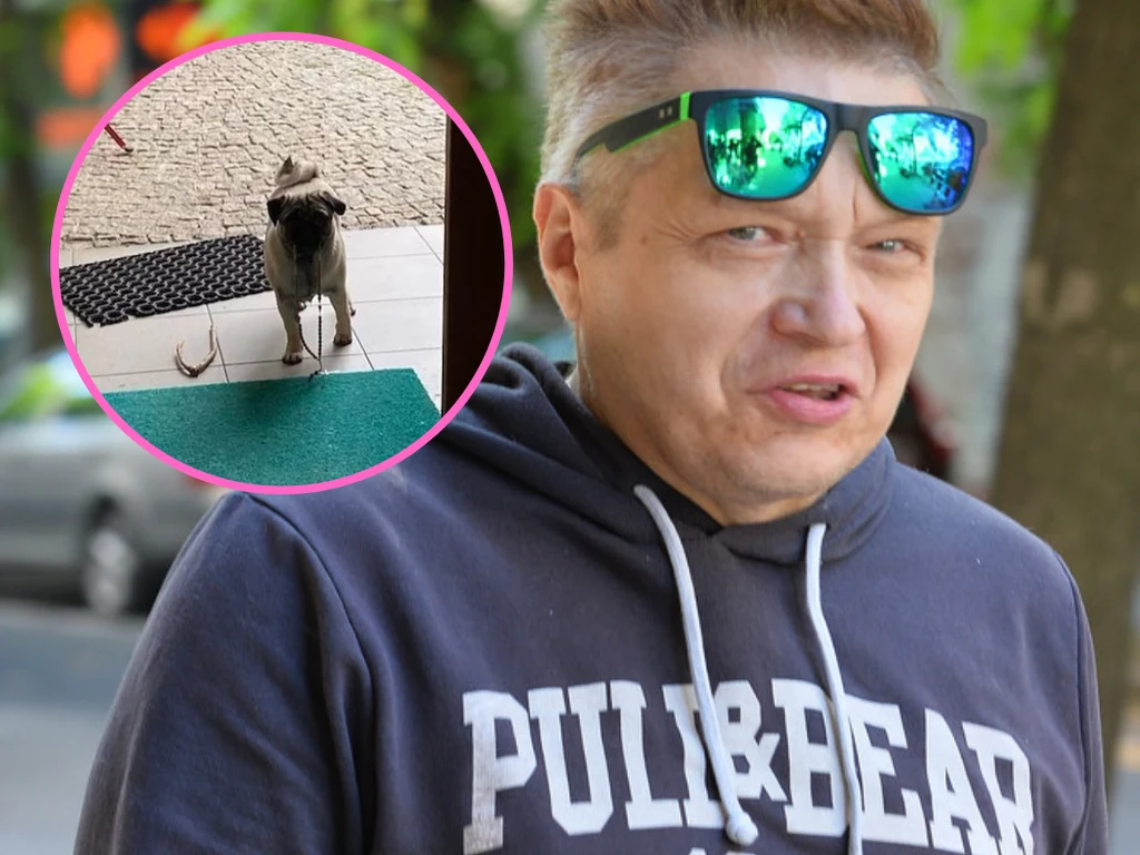 Pies Muńka Stańczyka nosi różaniec