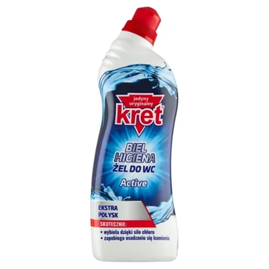 kret Biel Higiena Active Żel do WC 750 g - 0