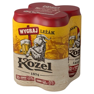 Kozel Ležák Piwo jasne 2 l (4 x 0,5 l) - 5