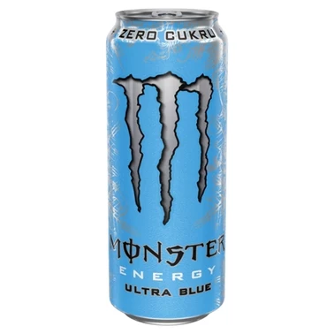 Monster Energy Ultra Blue Gazowany napój energetyczny 500 ml - 0