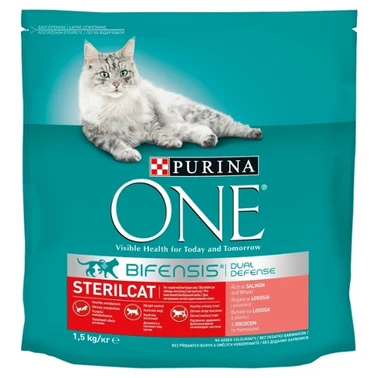 PURINA ONE Bifensis Sterilcat Karma dla kotów bogata w łososia 1,5 kg - 1