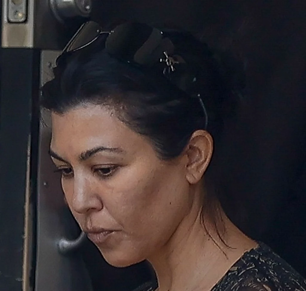 Kourtney Kardashian pokazała się w naturalnym wydaniu