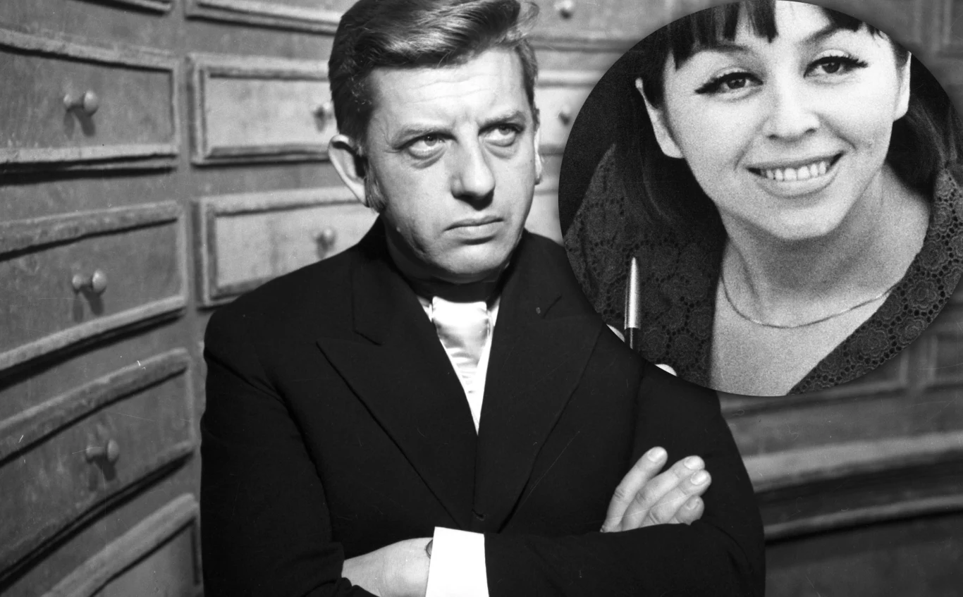 Mariusz Dmochowski i Kalina Jędrusik