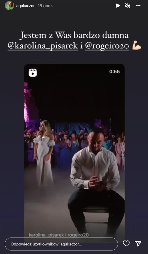 Agnieszka Kaczorowska broni tańca Pisarek