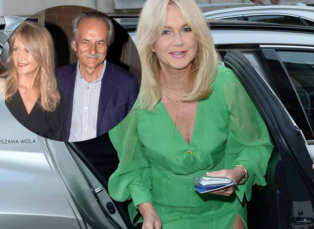 Grażyna Torbicka z mężem