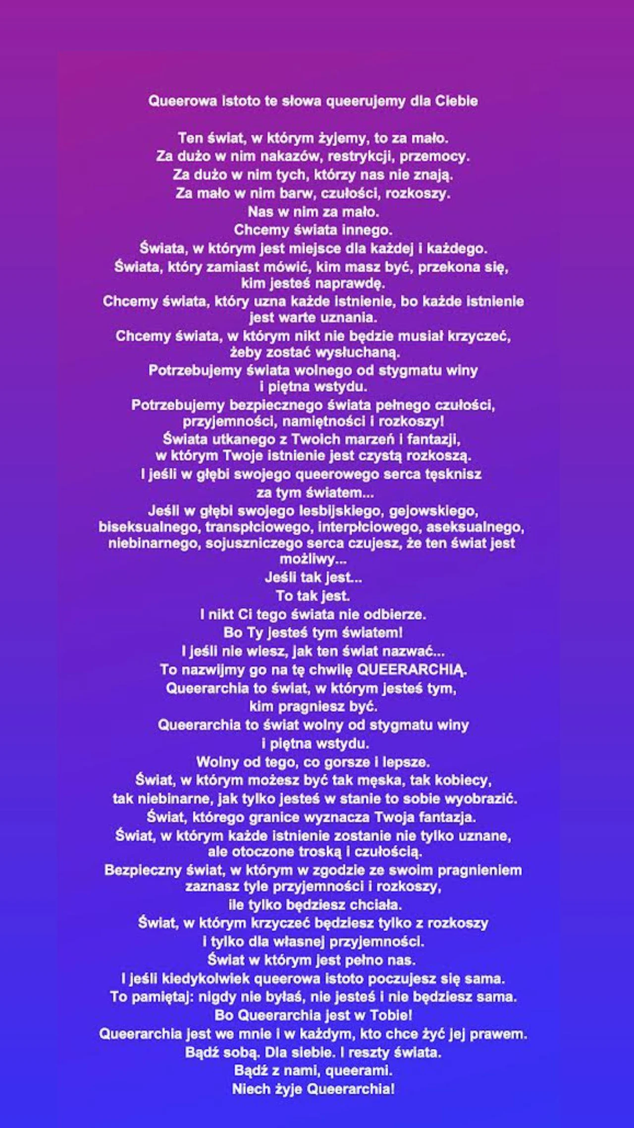 Manifest Michała Szpaka