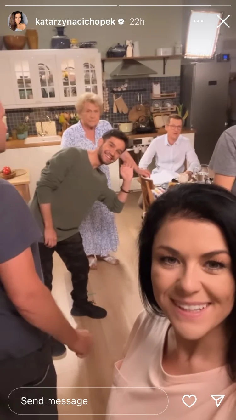 Relacja na Instagramie Katarzyny Cichopek Relacja na Instagramie Katarzyny Cichopek