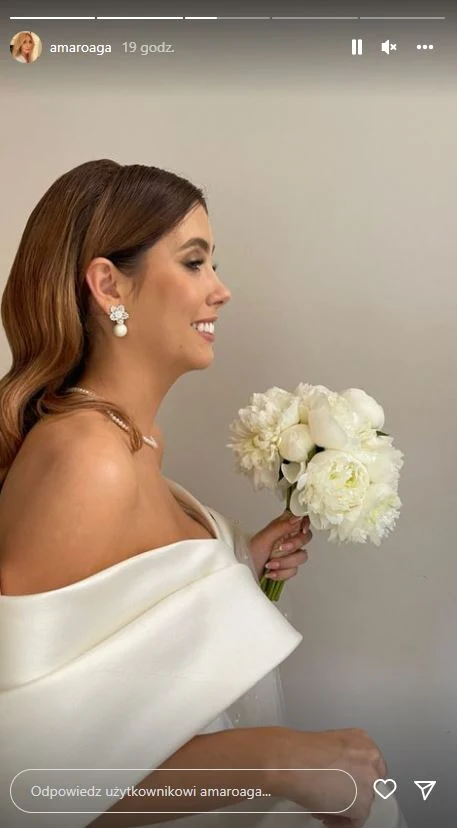 Córka Agnieszki Amaro Zuzanna bierze ślub Córka Agnieszki Amaro Zuzanna bierze ślub