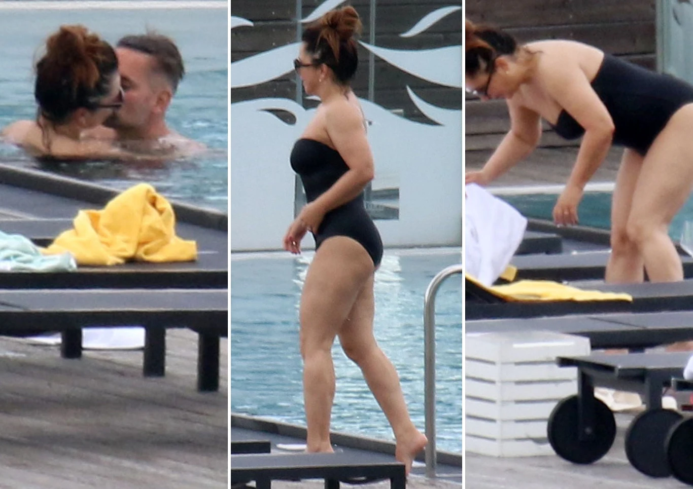 Beata Tadla z mężem w Sopocie Beata Tadla z mężem w Sopocie