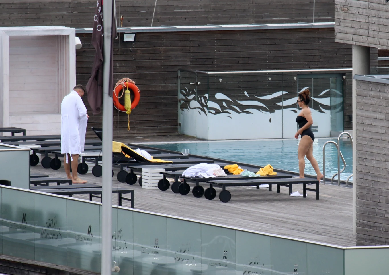 Beata Tadla w kostiumie kąpielowym Beata Tadla w kostiumie kąpielowym