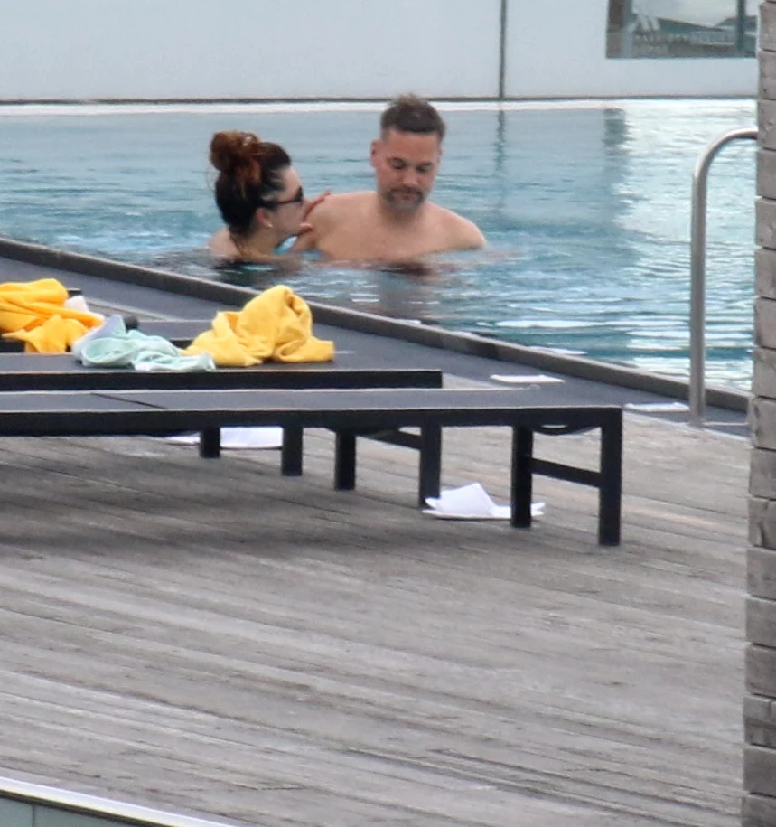 Beata Tadla z mężem Beata Tadla z mężem