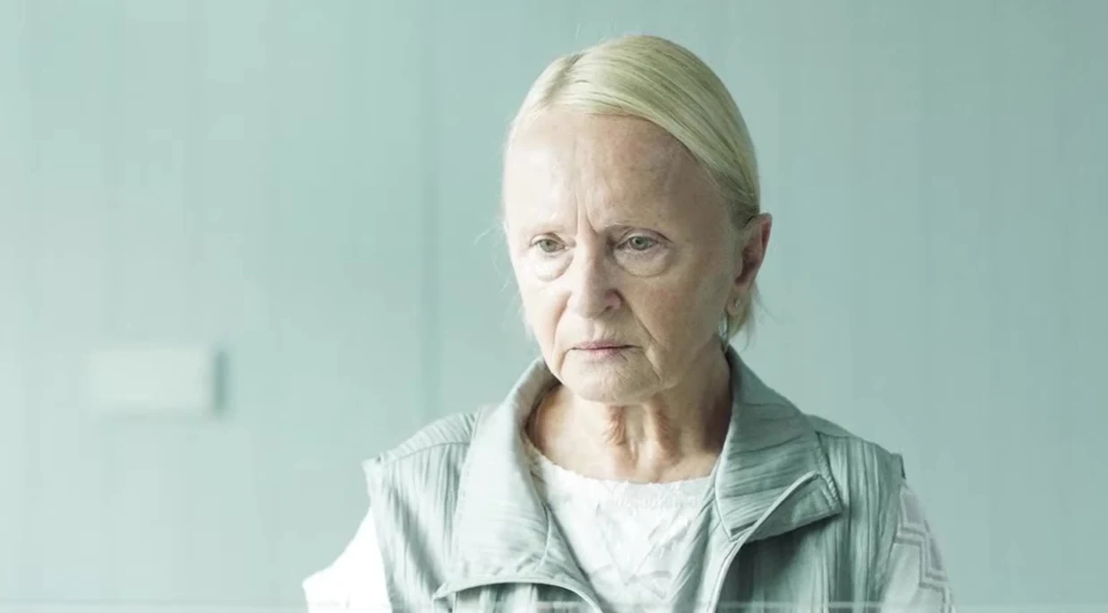 Dorota Pomykała w filmie "Kobieta na dachu"