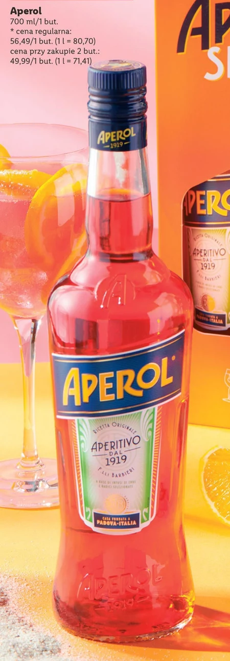 Aperol Napój alkoholowy 700 ml