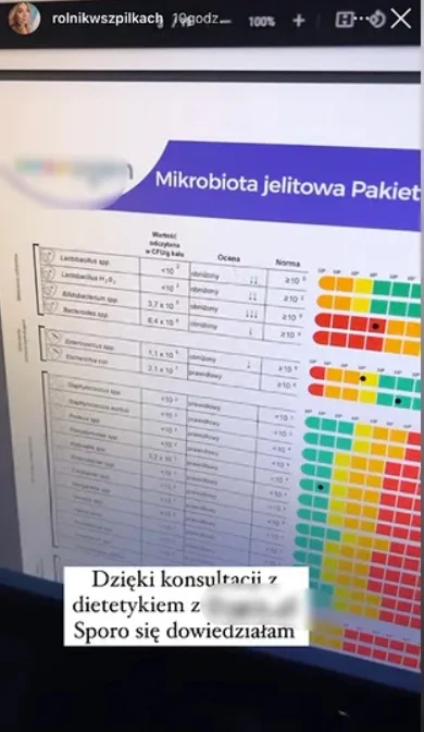 Małgorzata Borysewicz na Instagramie Małgorzata Borysewicz na Instagramie