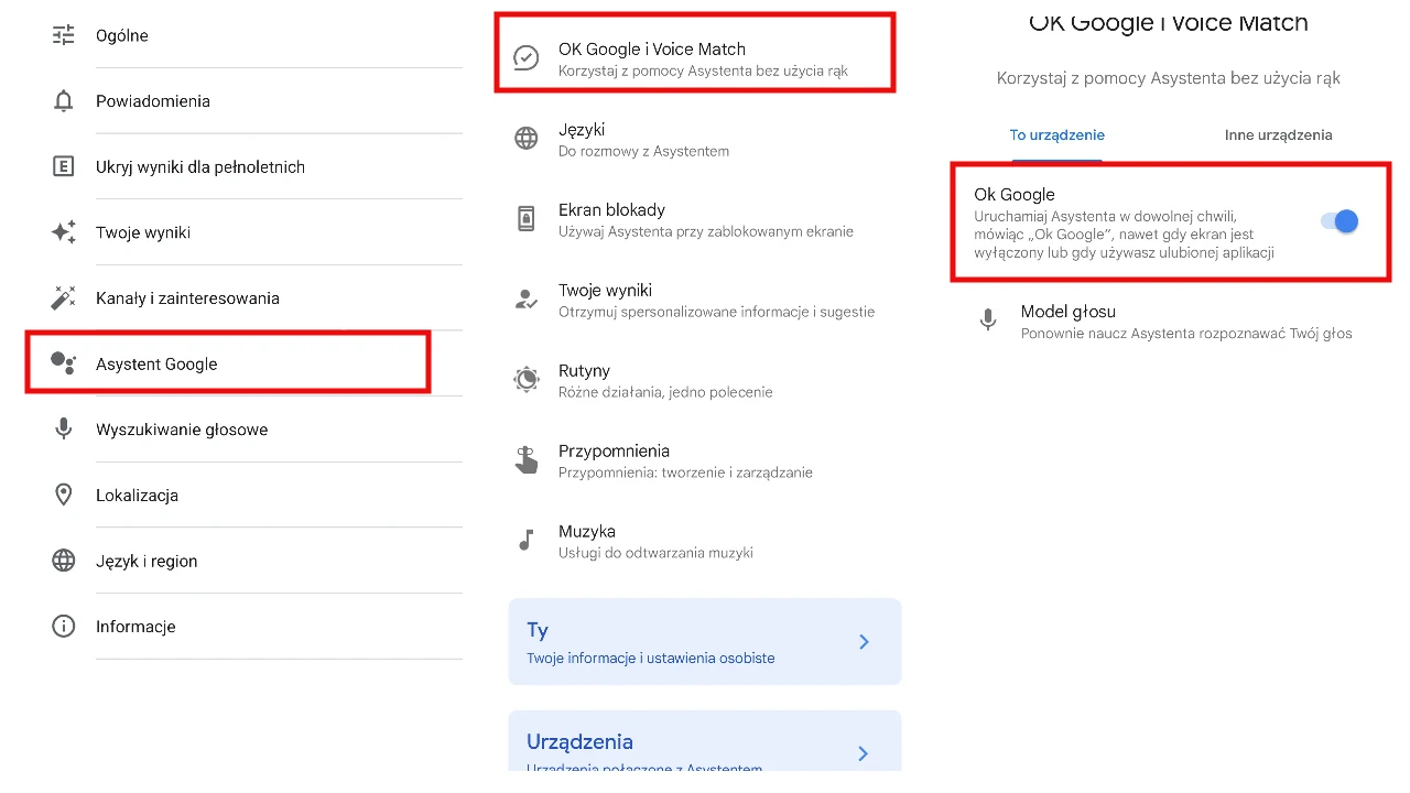 Po wykonaniu tych czynności Asystent Google nie będzie reagował na komendy głosowe. Po wykonaniu tych czynności Asystent Google nie będzie reagował na komendy głosowe.