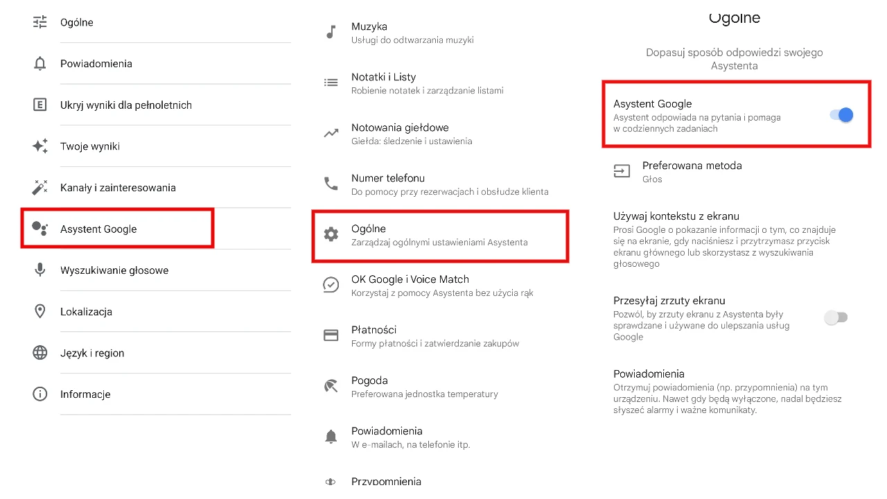 Ten sposób wyłączy uruchamianie asystenta Google głosem, jak i przyciskiem Home. Ten sposób wyłączy uruchamianie asystenta Google głosem, jak i przyciskiem Home.