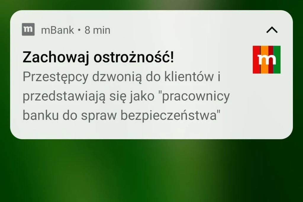 Bank ostrzega klientów przed oszustami 