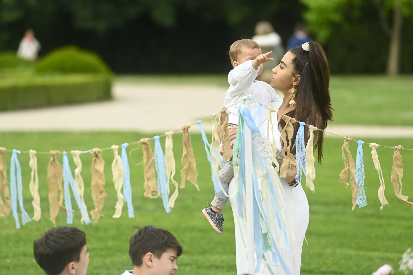 Maja Hyży z córeczką Antosią Maja Hyży z córeczką Antosią