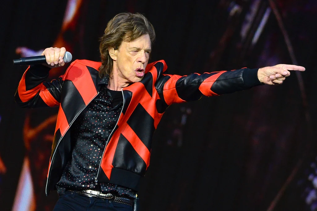 Mick Jagger jest wokalistą grupy Rolling Stones