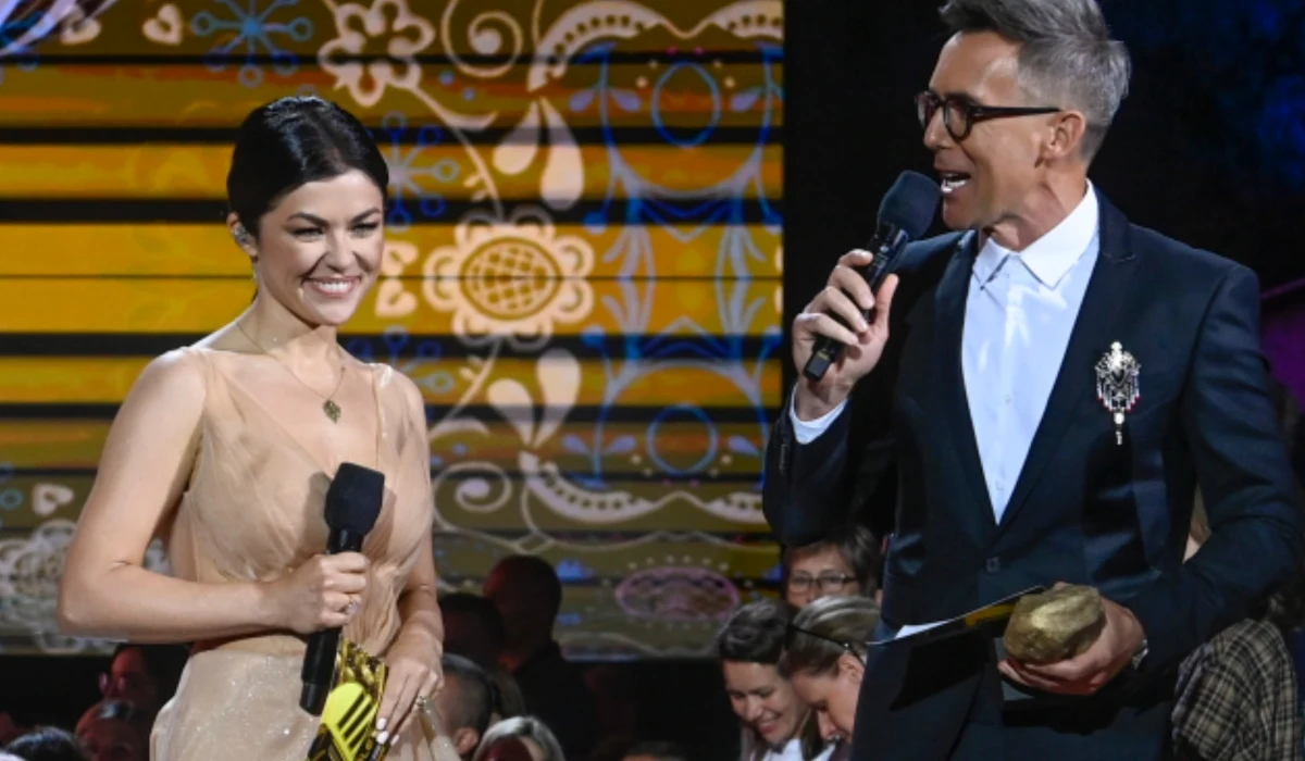 Katarzyna Cichopek i Maciej Kurzajewski w Opolu Katarzyna Cichopek i Maciej Kurzajewski w Opolu