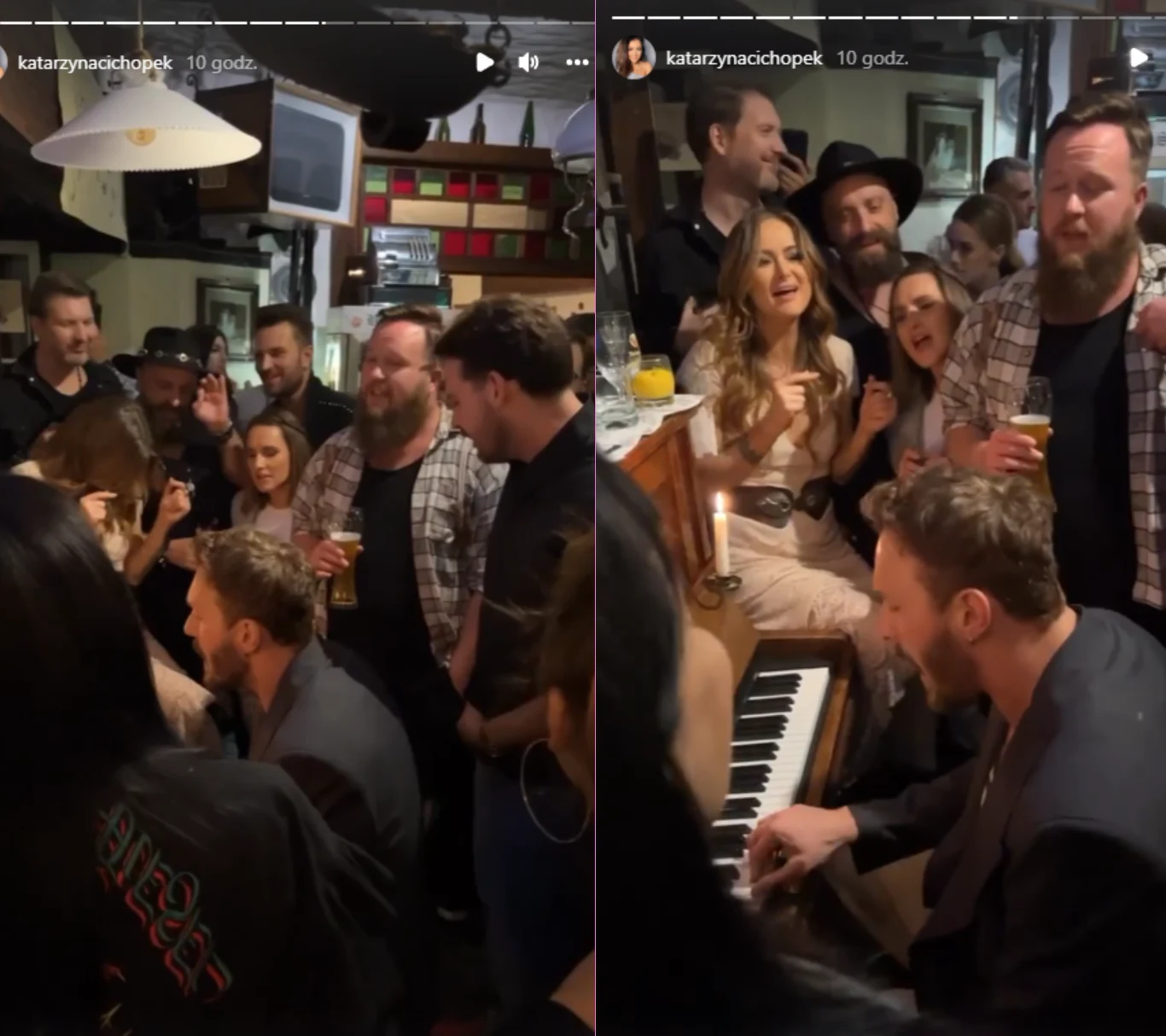 Katarzyna Cichopek na afterparty w Opolu Katarzyna Cichopek na afterparty w Opolu