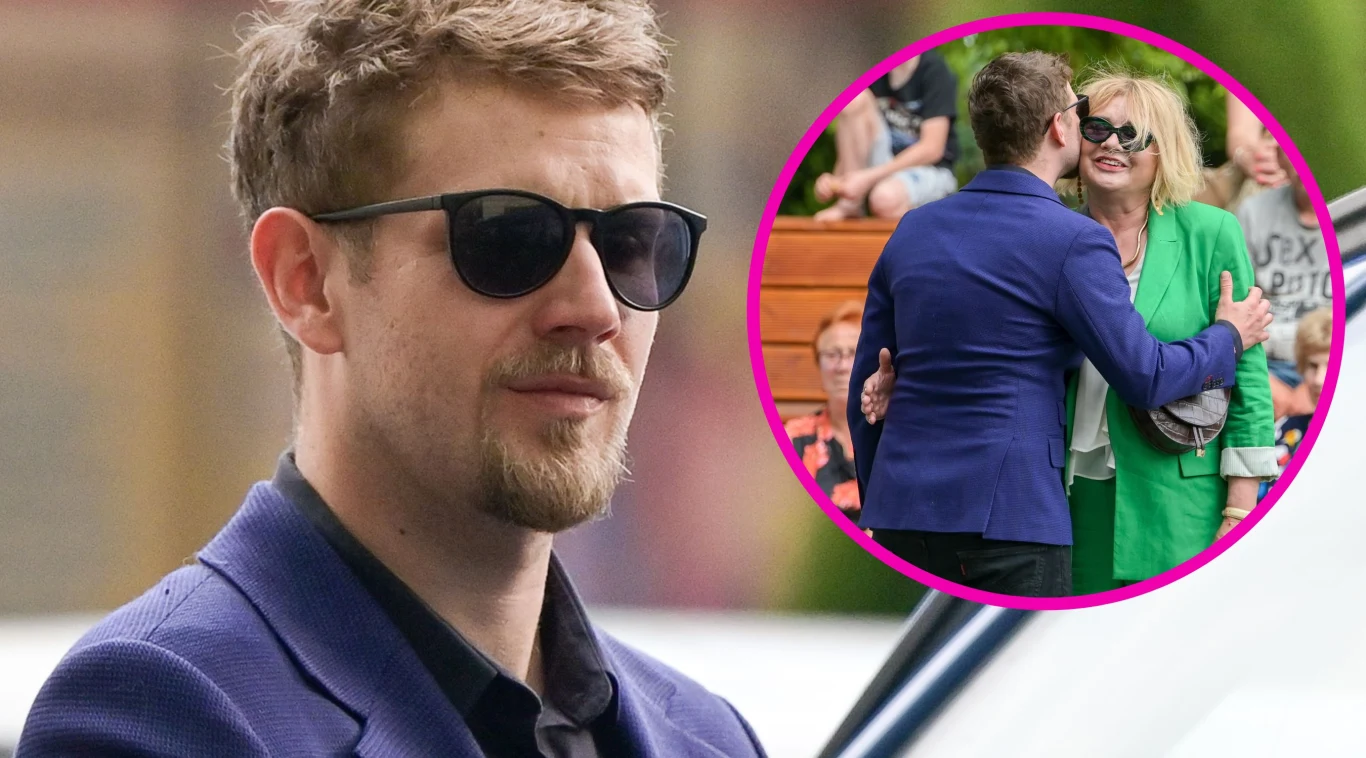 Antoni Królikowski przybył na otwarcie skweru im. swojego ojca Antoni Królikowski przybył na otwarcie skweru im. swojego ojca