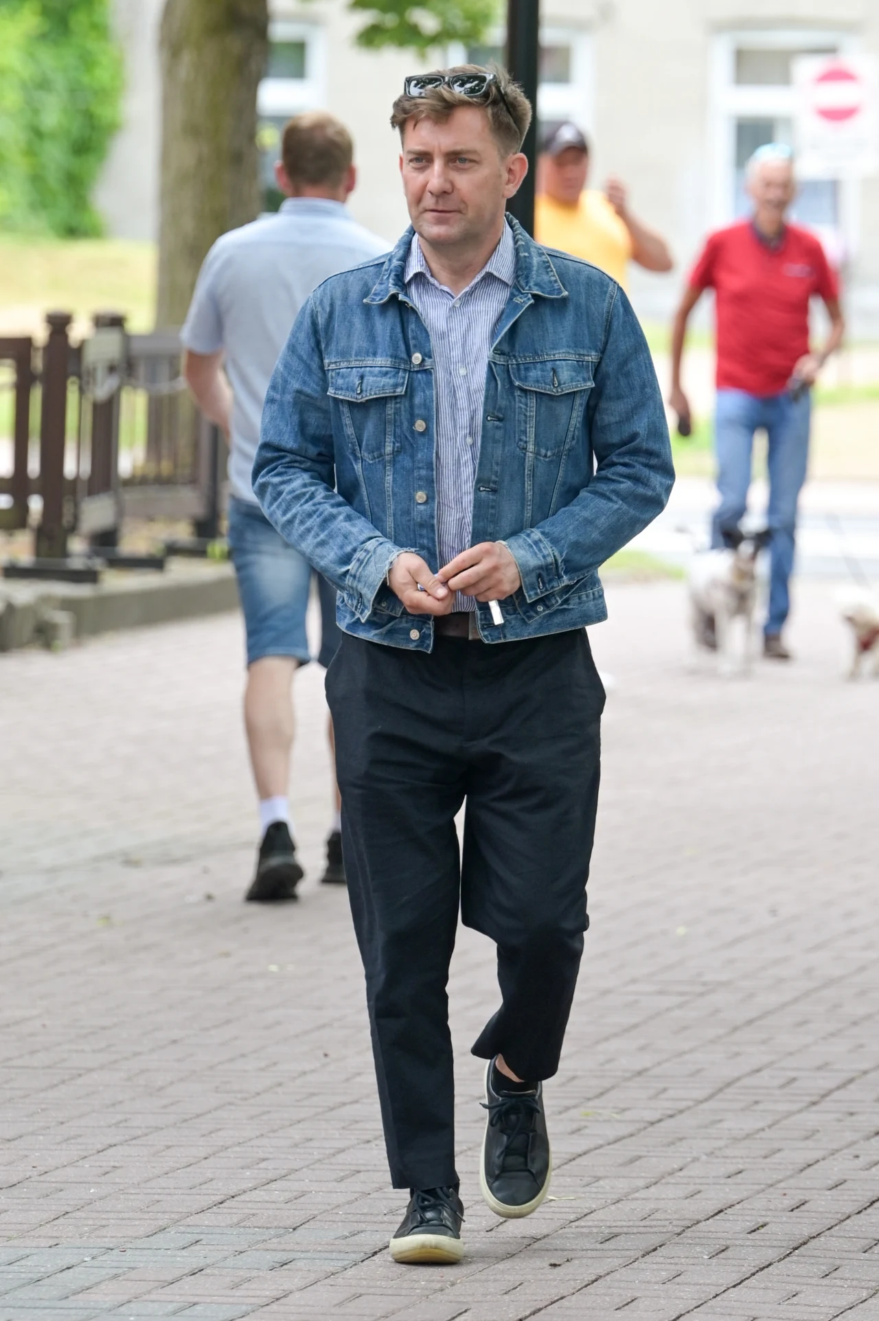 Rafał Królikowski, brat zmarłego Pawła Królikowskiego Rafał Królikowski, brat zmarłego Pawła Królikowskiego