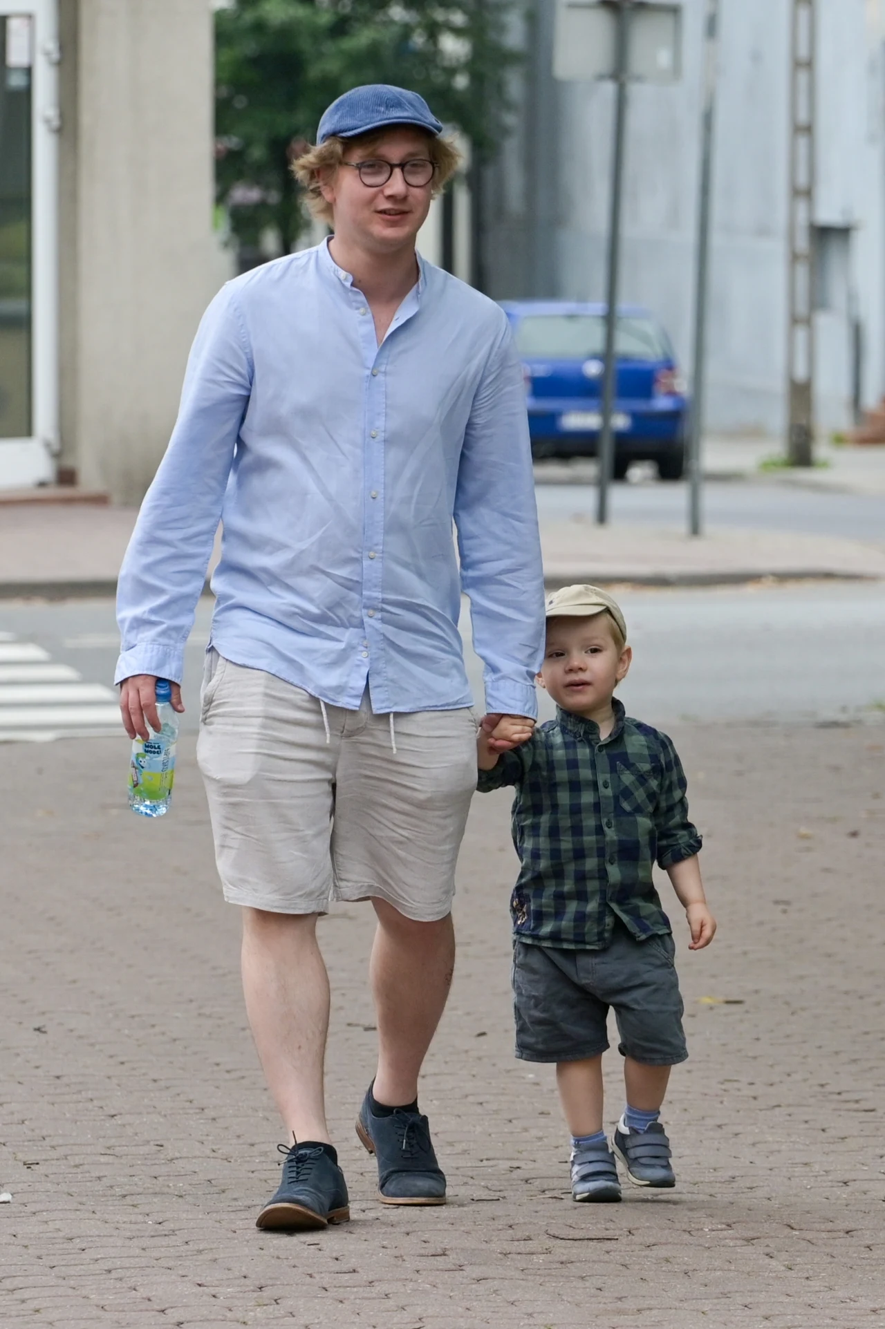 Jan Królikowski z synem, Józefem Jan Królikowski z synem, Józefem