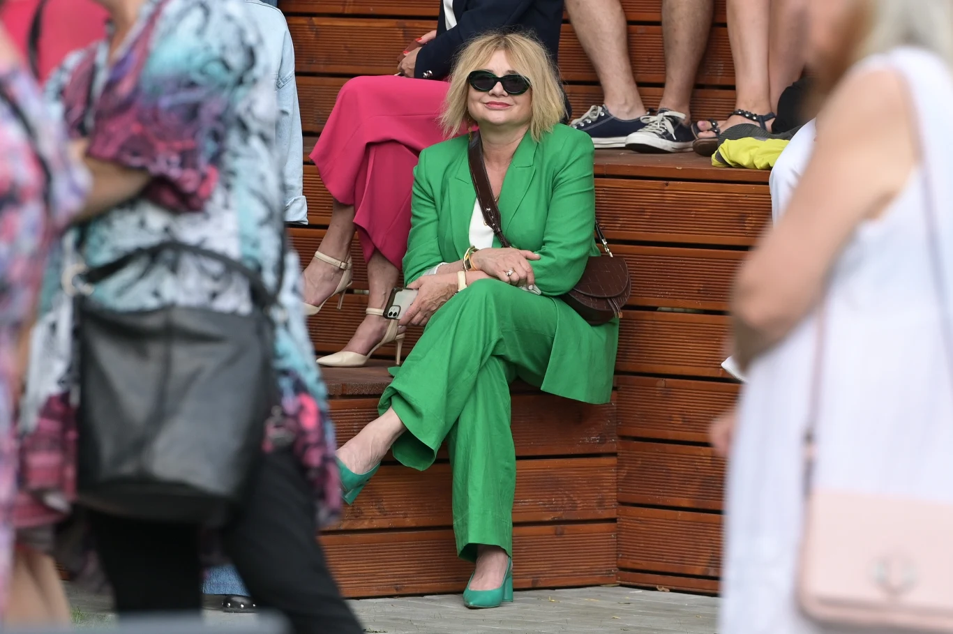 Małgorzata Ostrowska-Królikowska była bardzo poruszona uroczystością Małgorzata Ostrowska-Królikowska była bardzo poruszona uroczystością