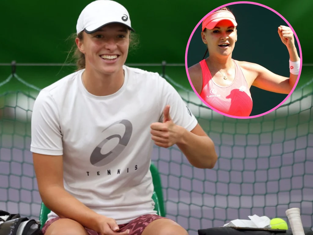 Agnieszka Radwańska wspiera Igę Świątek