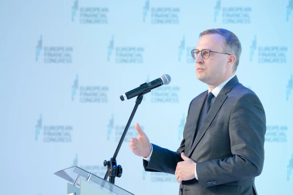 Szef PFR Paweł Borys