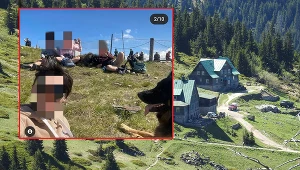 Turyści nie zwracają uwagi na zakazy i przechodzą przez zagrodzenia