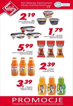 Plakat promocyjny Sklep Polski