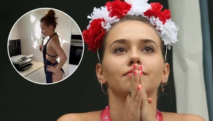 Ukochana Piotra Żyły gotuje w odważnym stroju. Kibicom opadły szczęki