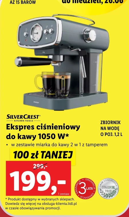 Ekspresy do kawy SilverCrest