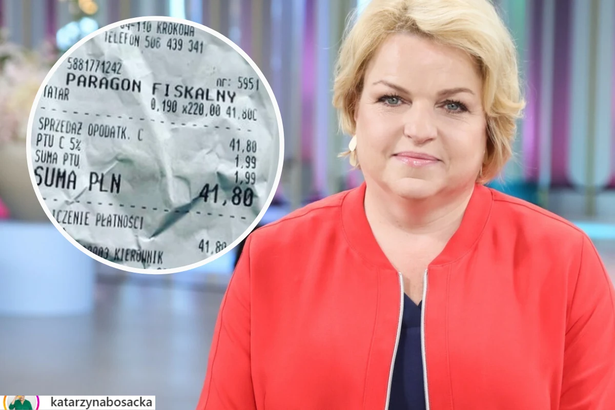 Katarzyna Bosacka ostrzega przed kolejnymi "paragonami grozy" Katarzyna Bosacka ostrzega przed kolejnymi "paragonami grozy"
