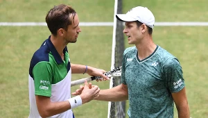 Daniił Miedwiediew i Hubert Hurkacz