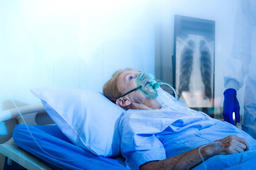 Problemy z oddychaniem mogą zwiastować nadejście śmierci