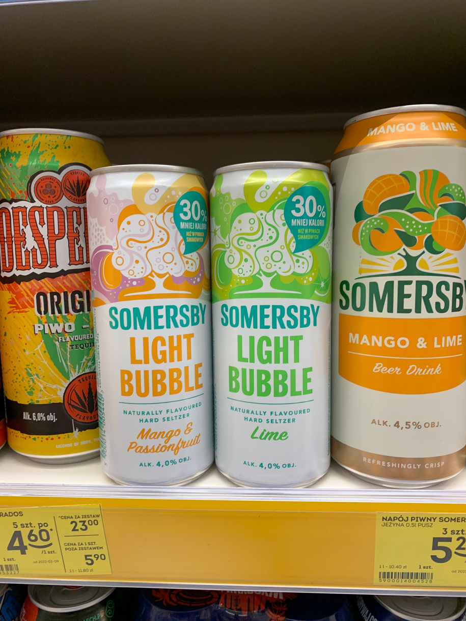 Somersby  Light Bubble