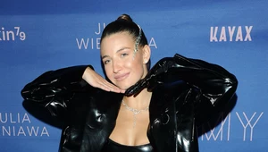 Julia Wieniawa na premierze albumu "Omamy"