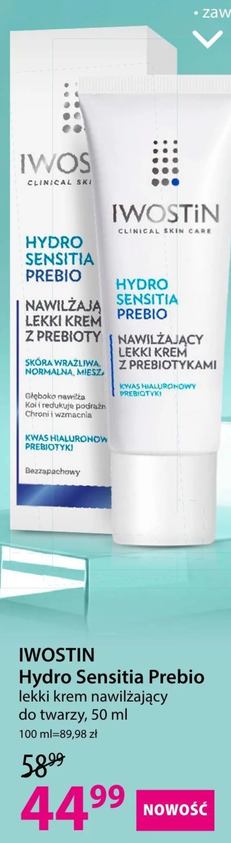 Krem nawilżający Iwostin